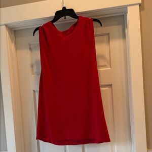 lululemon athletica Bold Red Tank Top
